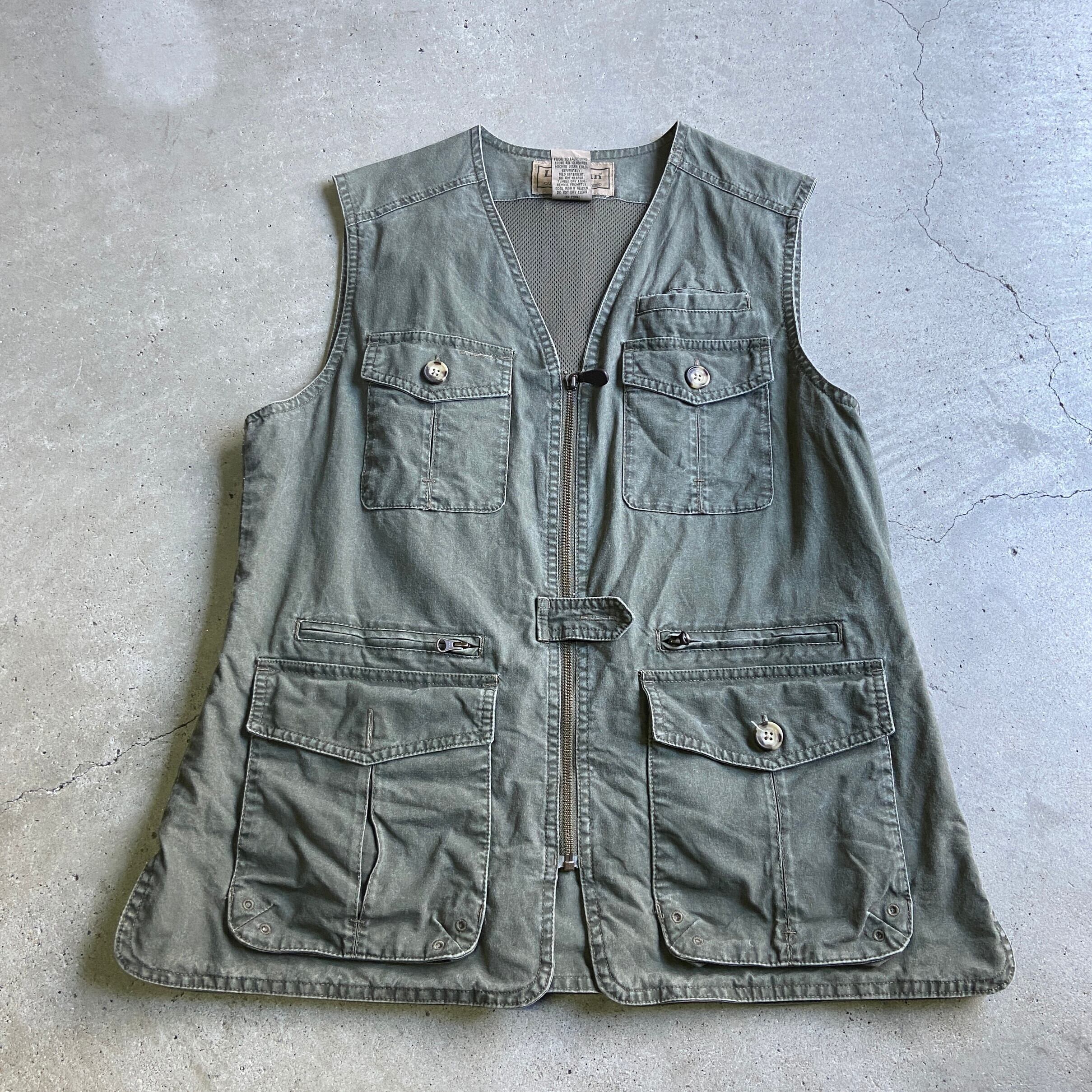 L.L.Bean エルエルビーン コットン ハンティング フィッシングベスト 