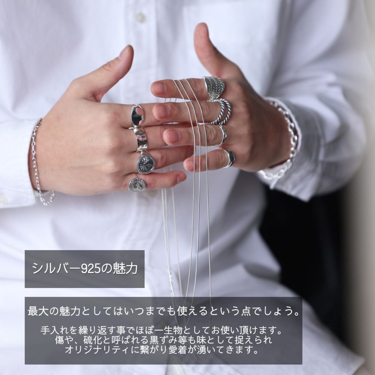 フィグマート] 麻の葉文様 リング【シルバー925 シルバーアクセサリー 