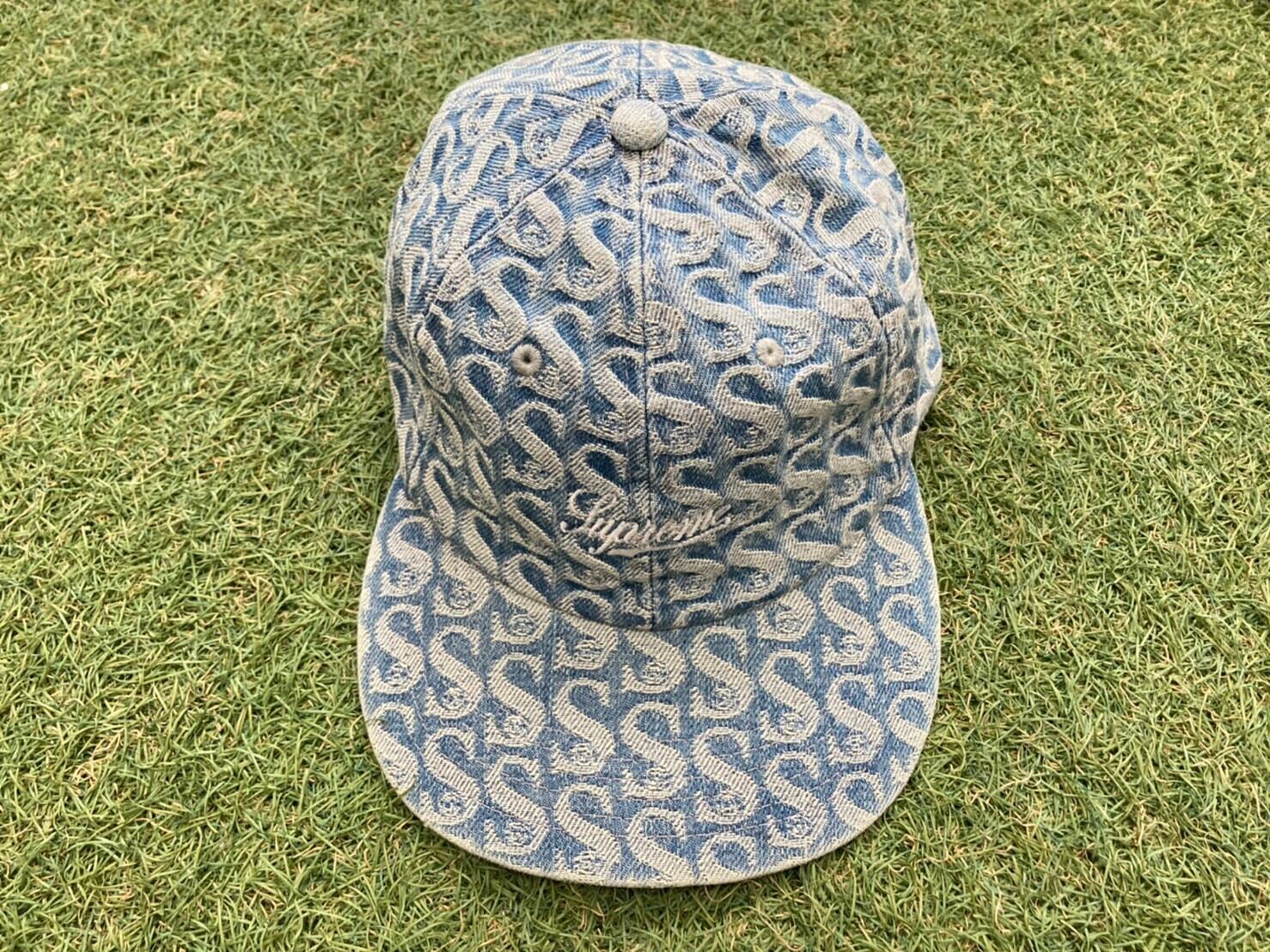 Supreme 21AW MONOGRAM DENIM 6-PANEL CAP BLUE 40KK1369 | BRAND 