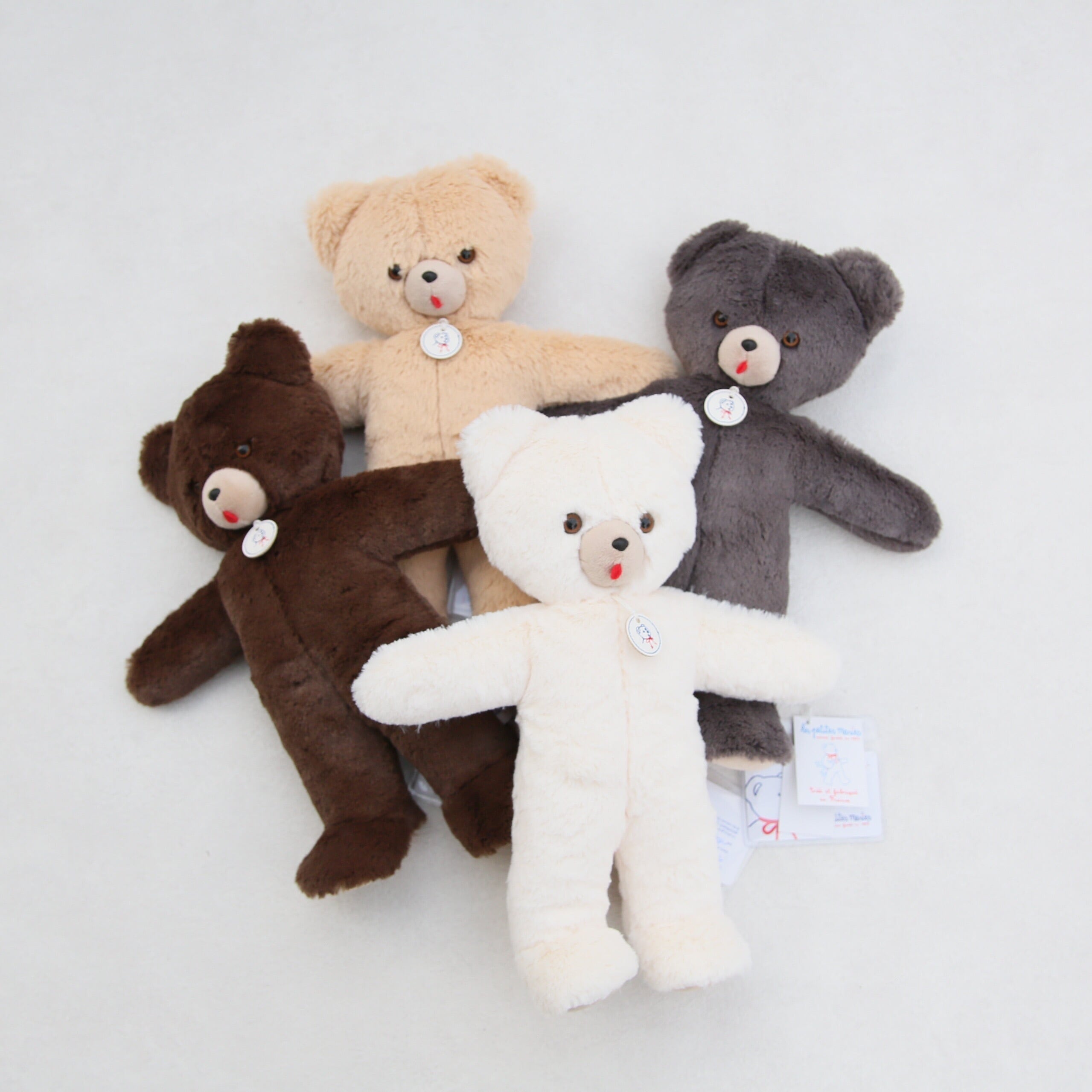 les petites maries 3点セット Les Petites Maries(レプティットマリー)/ Ours Toinou Brown bear