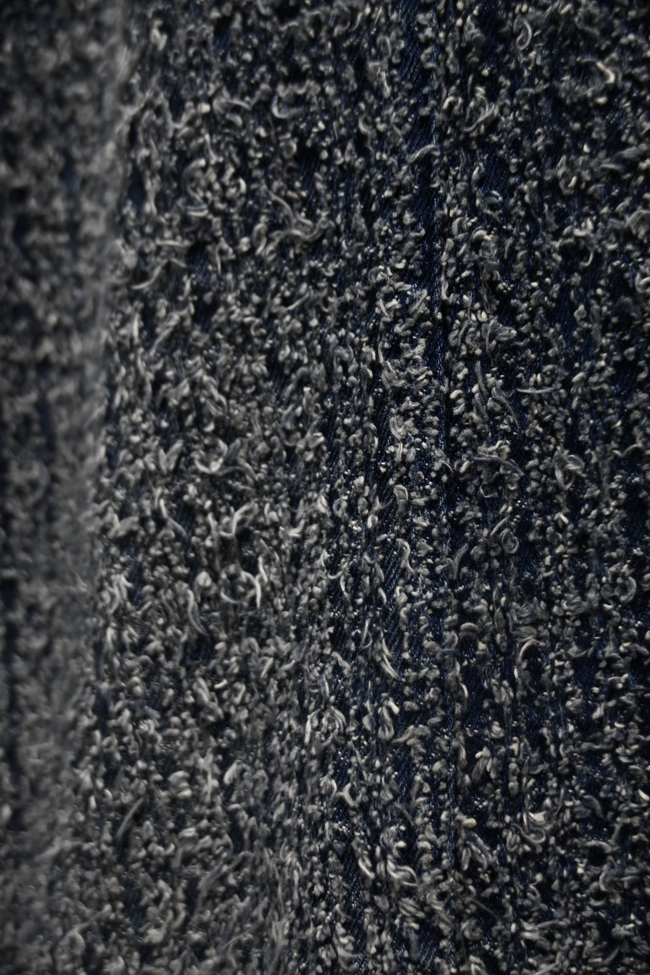 【26AW | MEN】Feng Chen Wang フェンチェンワン / パンツ / Blue Jacquard Washed Denim Jeans FUF22TR37 - 5