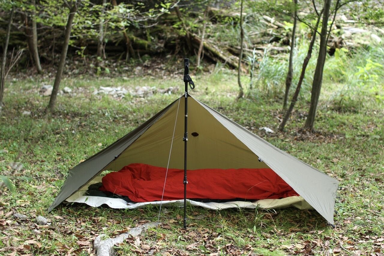 JINDAIJI MOUNTAIN WORKS PB Tarp 5×8 イエロー - テント/タープ