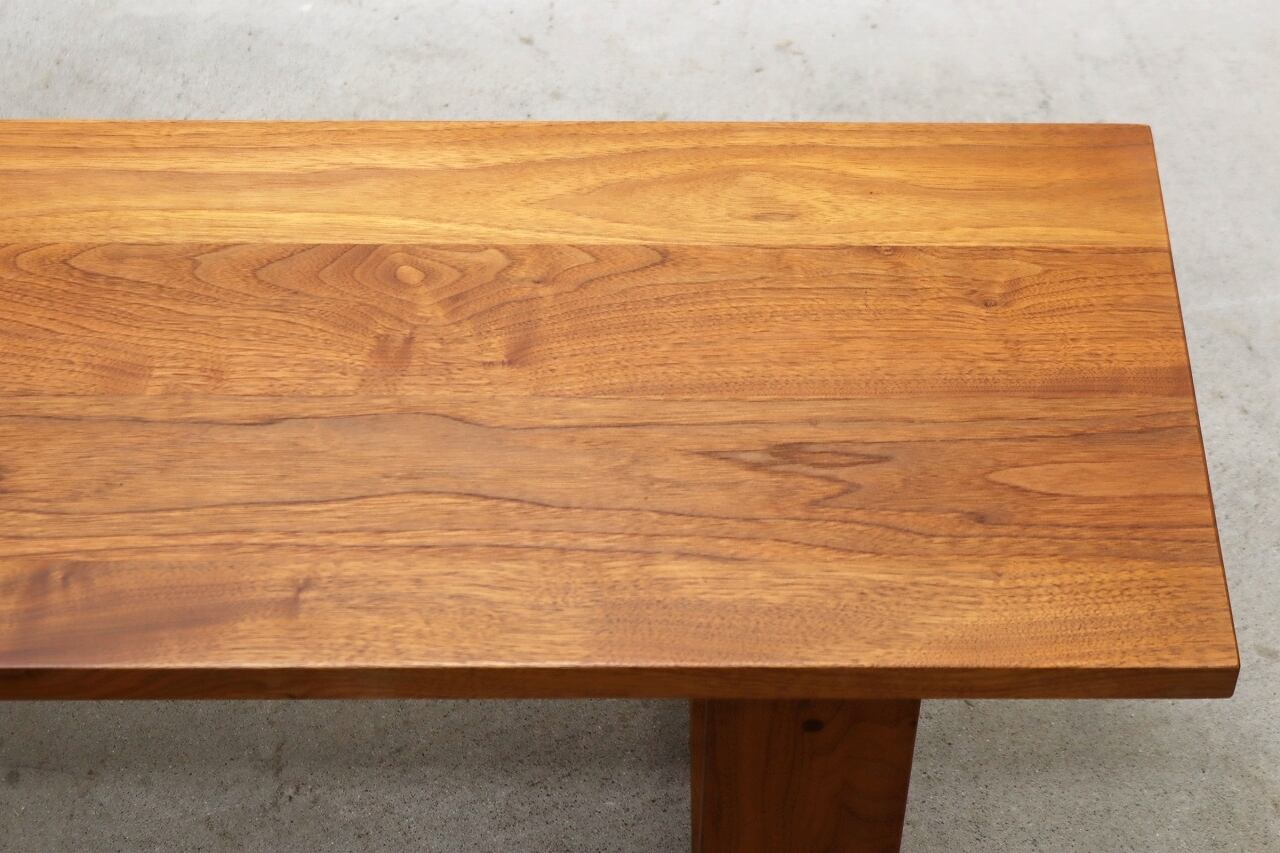 シンプル　マスターウォール　ウォールナット　無垢材ベンチ　ヴィンテージ　SZZ シンプルマスターウォールウォールナット無垢材ベンチヴィンテージSZZ