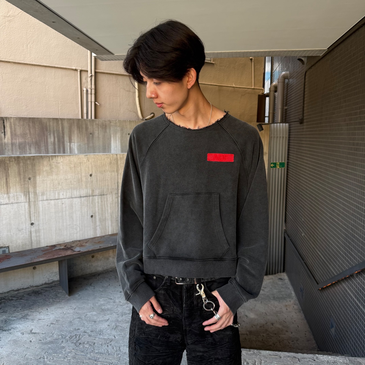 【ARNODEFRANCE】ADF HOODLESS HOODIE - 8