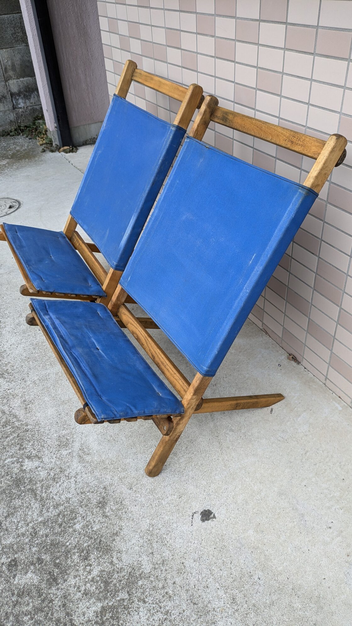 Vintage BYER of Maine DXLaungerChair Woodchair CampingChair USA 