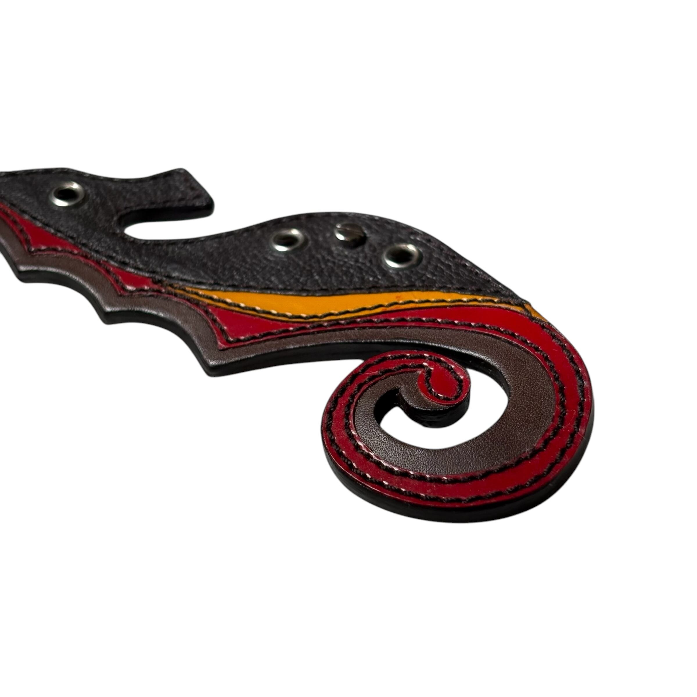 PRADA leather brooch | NOIR ONLINE