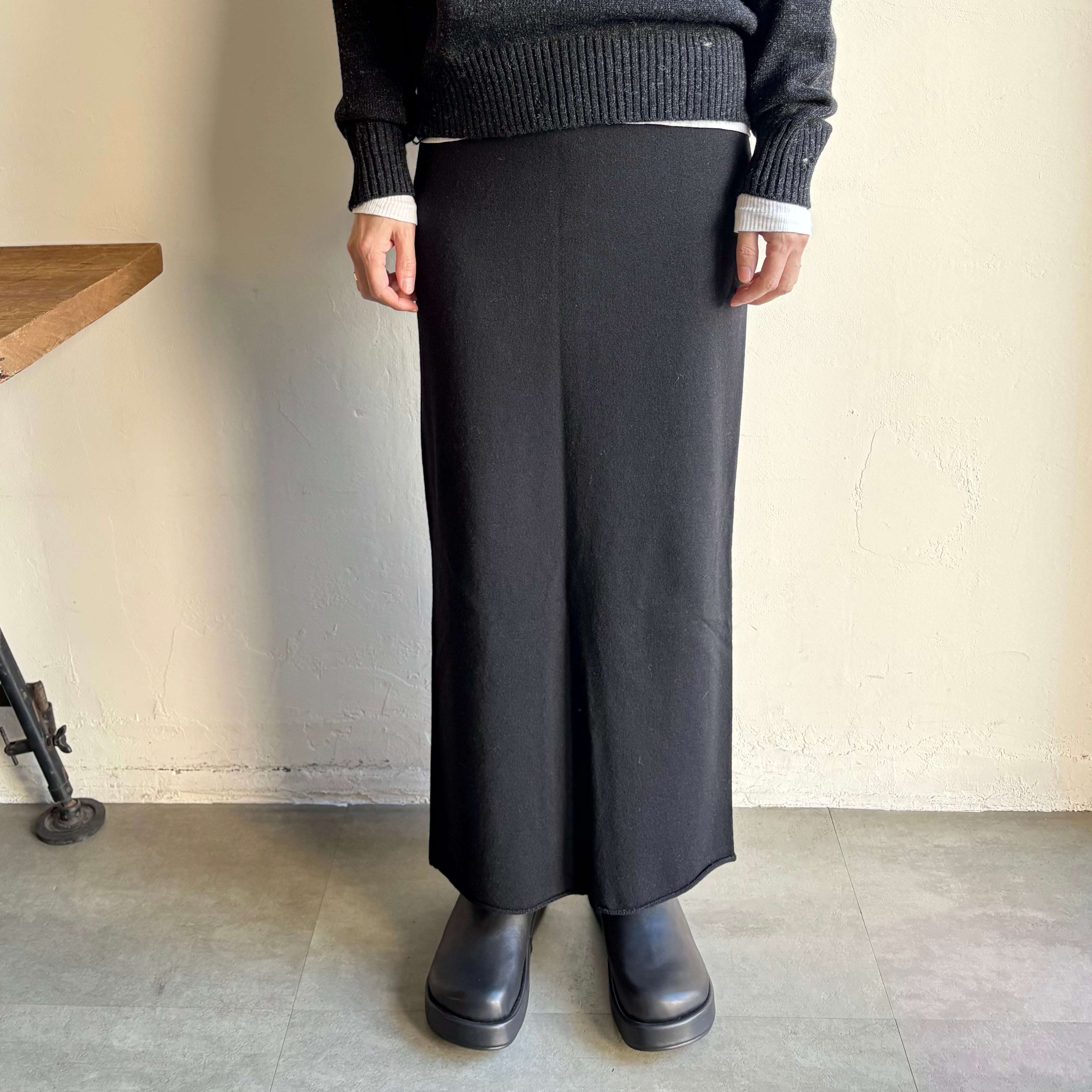 PHEENY【 womens 】Cashmere silk wholegarment skirt