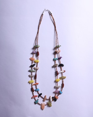 Navajo / Animal Fetishes Necklace - Double