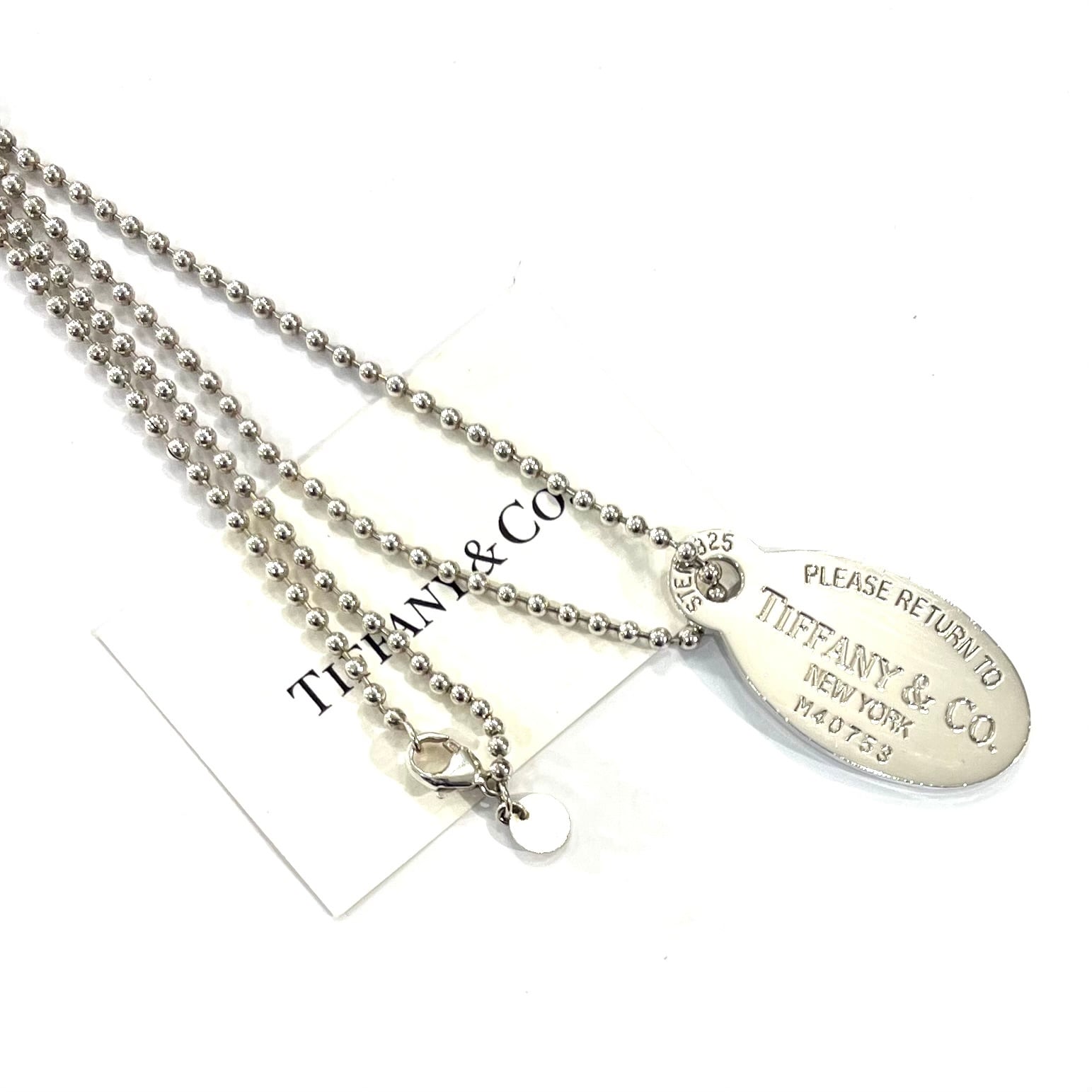 TIFFANY&CO. 】 T2794 代表作。Please Return To Tiffany®リターン