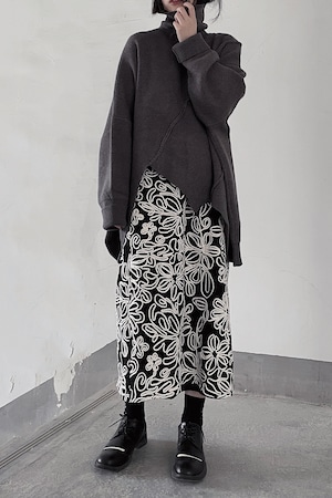 Jacquard art design skirt
