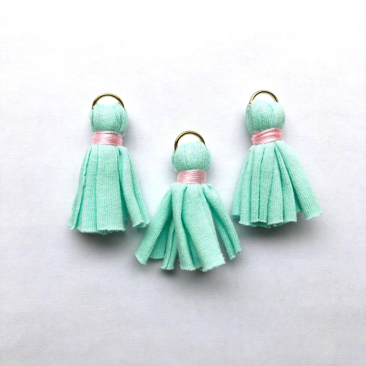 4点セット】ミントグリーン タッセルロココボックス 4点セット】ミント