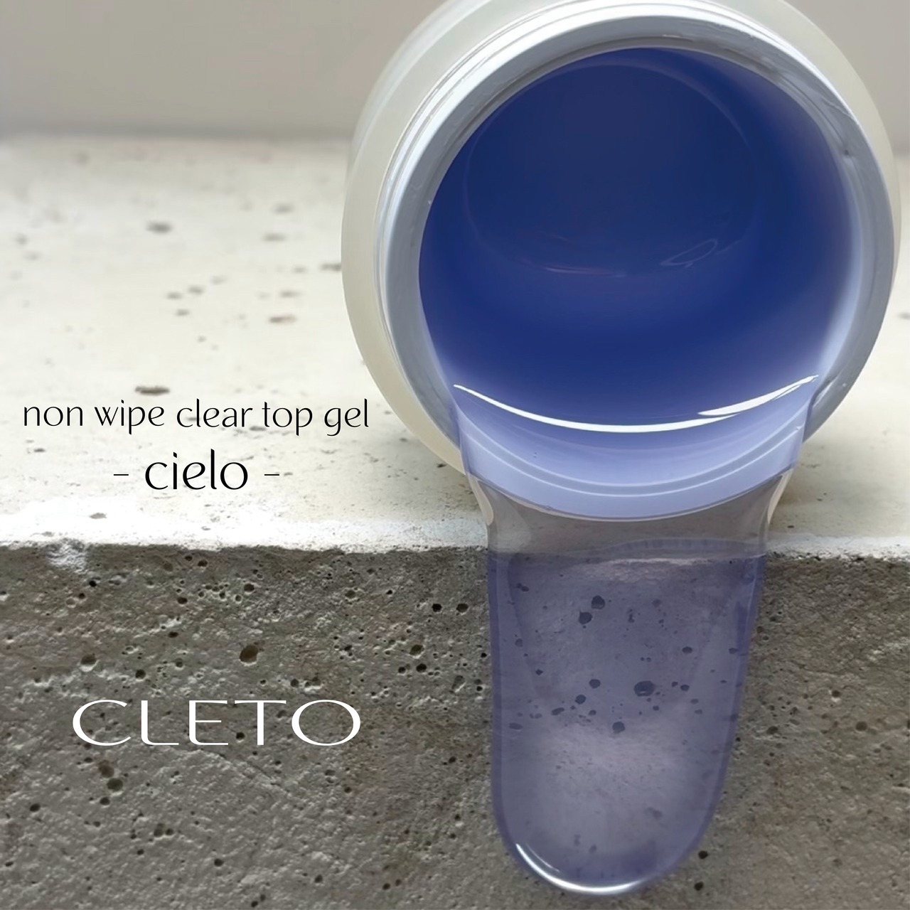 non wipe clear top gel - cielo - 100g