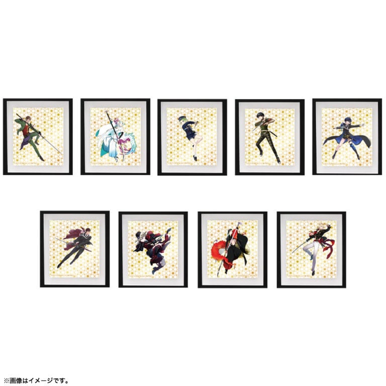 刀剣乱舞ONLINE ミニ額縁マグネット五周年記念祝画 | 刀剣乱舞万屋本舗