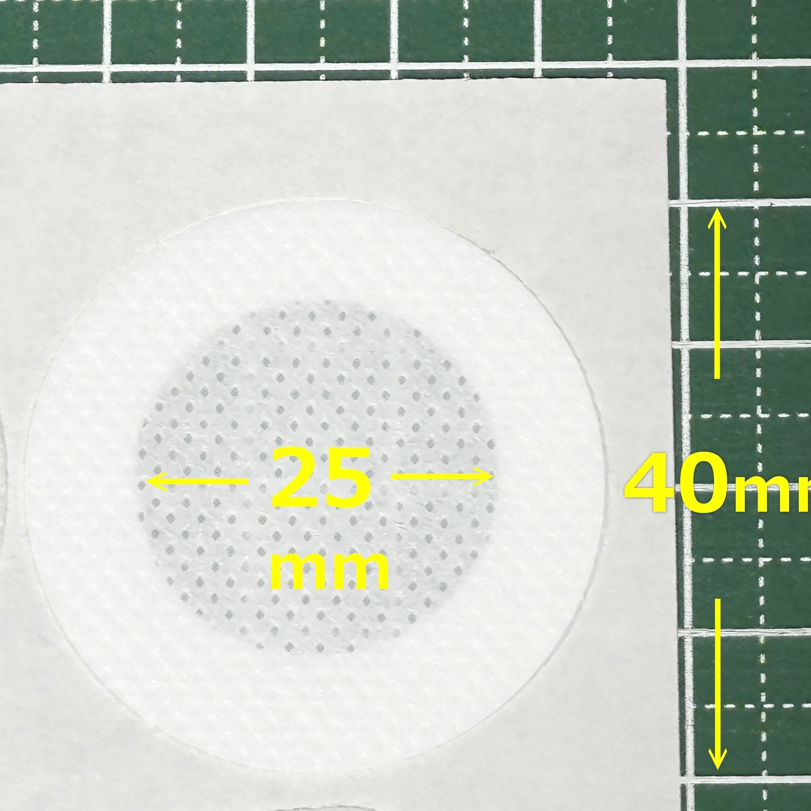 送料無料】タイベストシール 40mm 525枚(15シート) 不織布フィルター