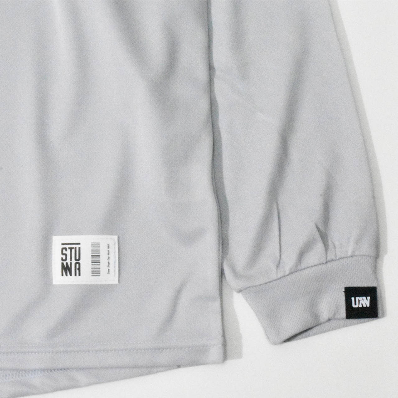 College   Long T-shirts : アスファルトグレー