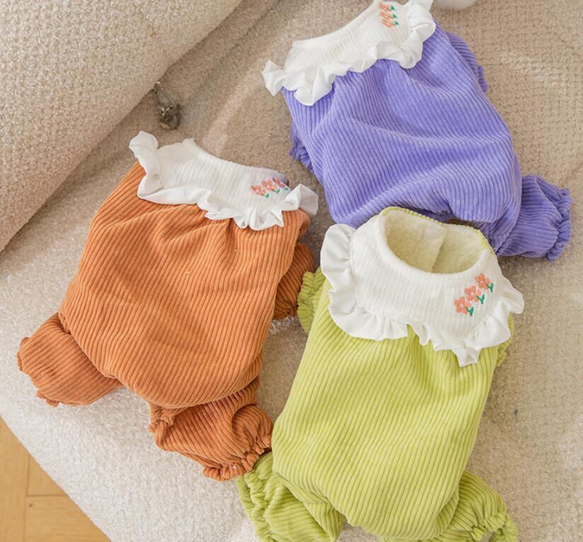 《予約》210900 ラペルコーデュロイロンパース