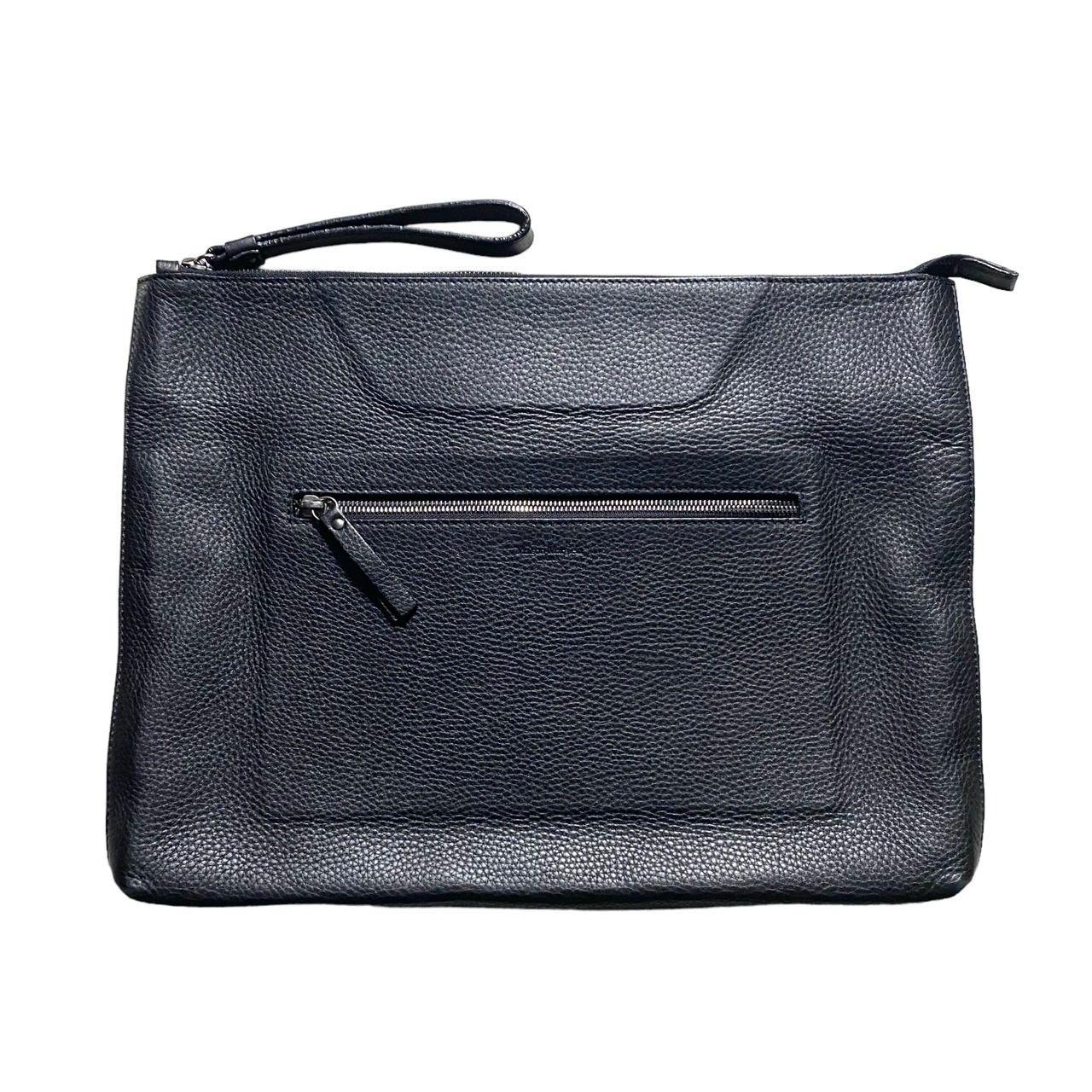 MAISON MARGIELA leather clutch bag