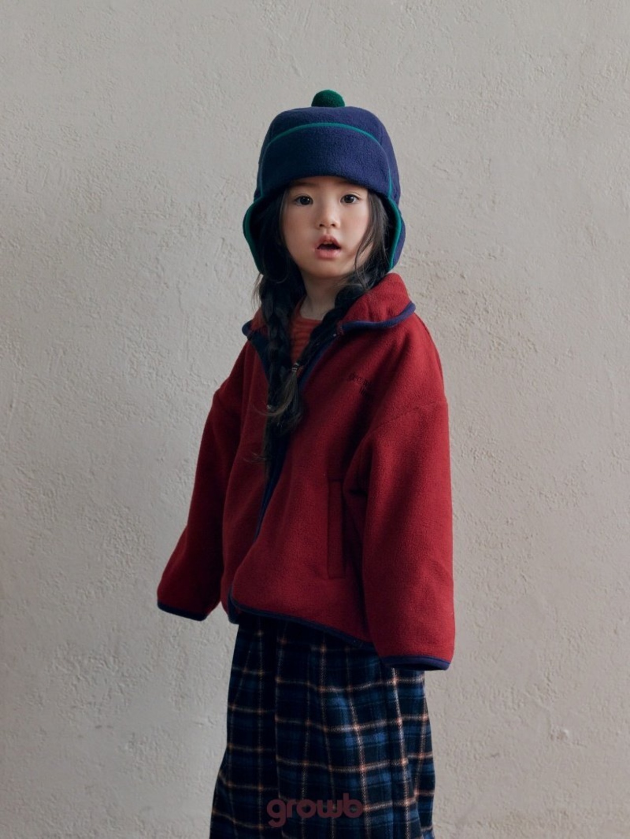 GROWB［取寄］biscuit zipup 26winter