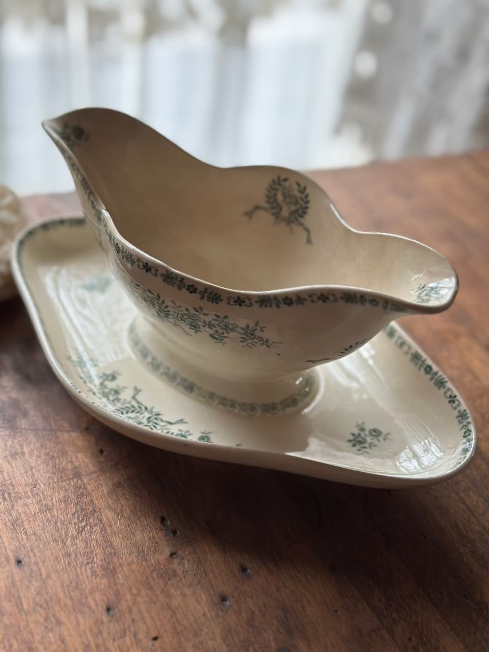 ソーシエール 草花ガーランド柄 | Brocante de La Cocotte （フランス