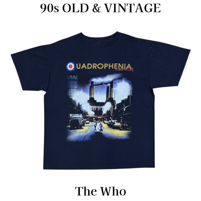 古着 90s The Who ザ フー Quadrophenia 四重人格 NORTH AMERICAN TOUR