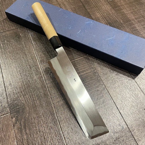 "Shigefusa"  Kasumi  Usuba knife  225mm Buffalo Magnolia Handle