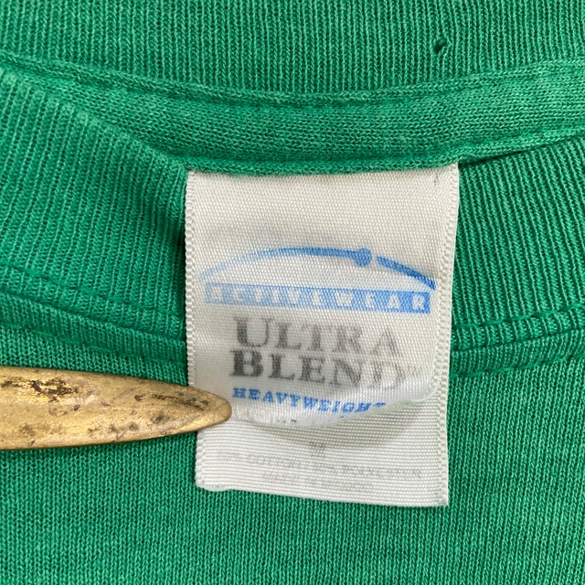 ミュータントタートルズ　ロゴTシャツ　緑　メキシコ製　00s