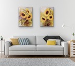 絵画/アートパネル/インテリア/モダン/北欧/おしゃれ アートパネル 2枚セット(即納商品)