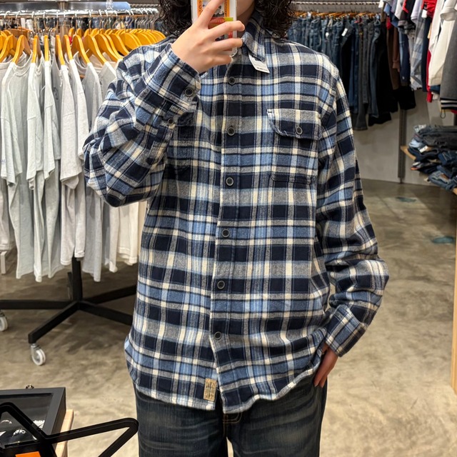 【JACHS】フランネルシャツ
