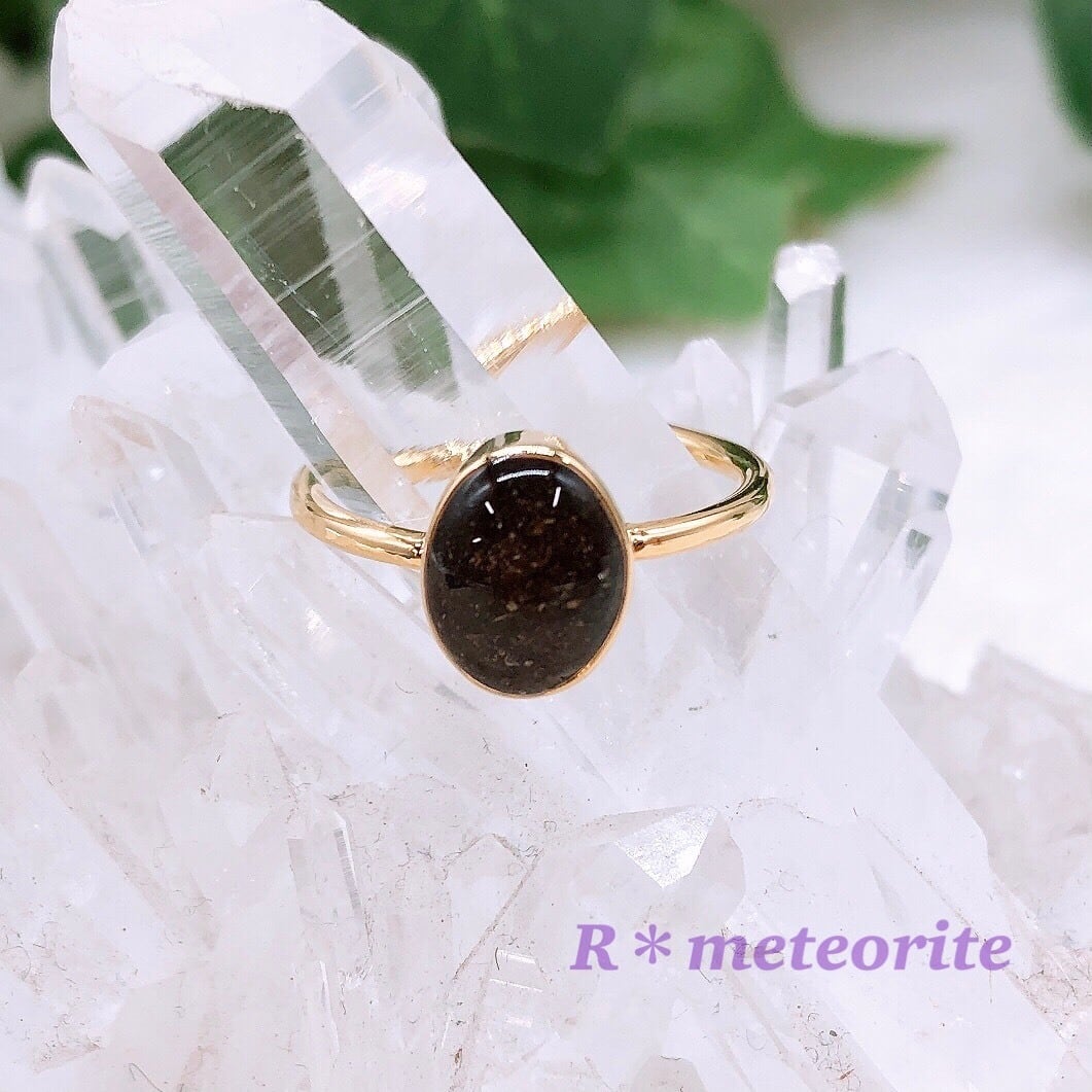 アバロンシェル× ヒマラヤ水晶 リング アバロンシェルxヒマラヤ