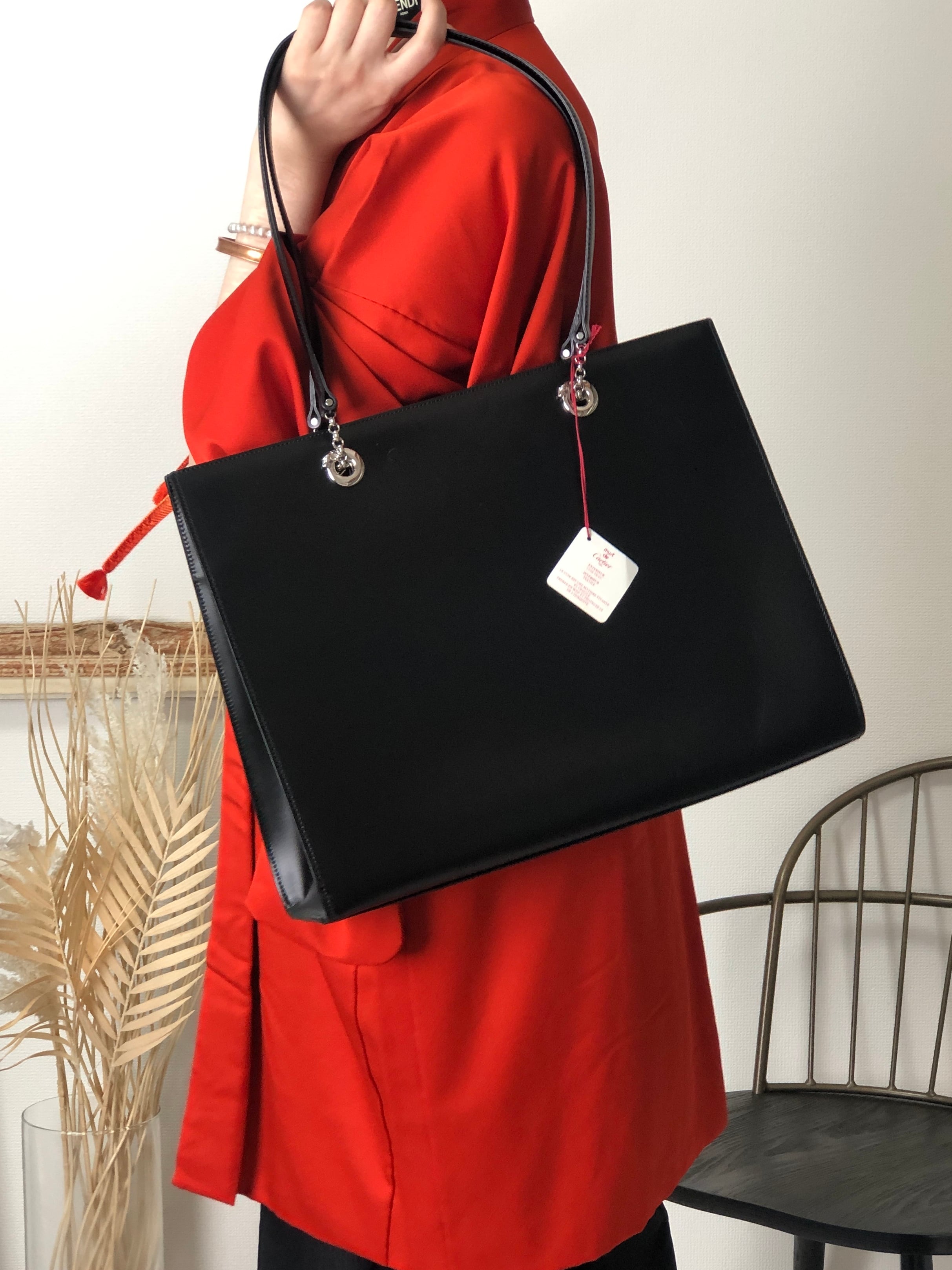 Cartier カルティエ トートバッグ ブラック パンテール レザー vintage