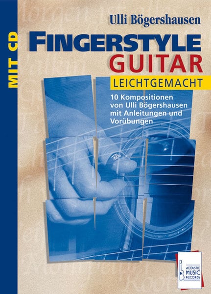 AMB99140 Ulli Bögershausen / Fingerstyle Guitar leichtgemacht（CD付TAB譜）