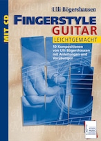 AMB99140 Ulli Bögershausen / Fingerstyle Guitar leichtgemacht（CD付TAB譜）