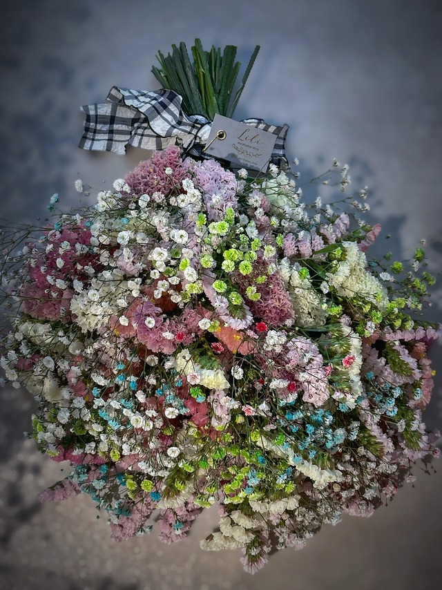 お花の絨毯スワッグ