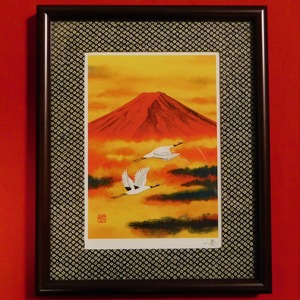 複製画(ジークレー技法)-”赤富士”