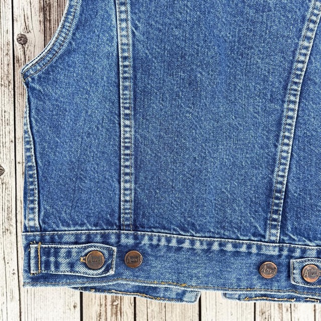 【KIDS】denim vest size:110〜120前後