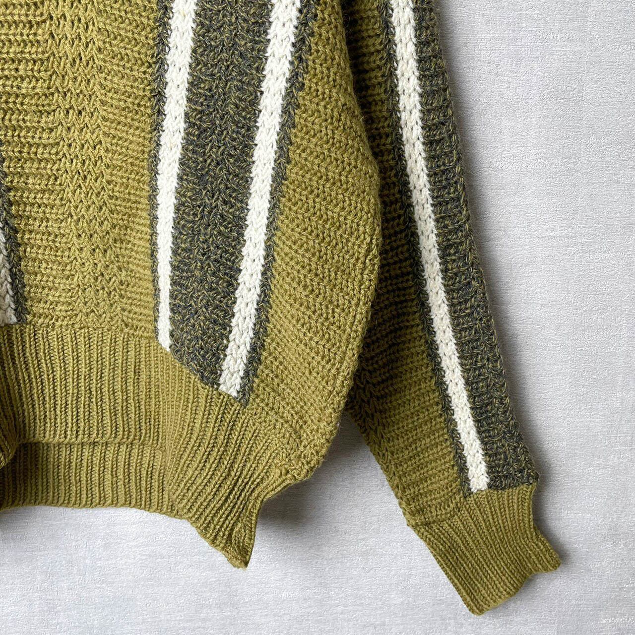 [VINTAGE] COLLEGE KNITWEAR VINTAGE KNIT PULLOVER