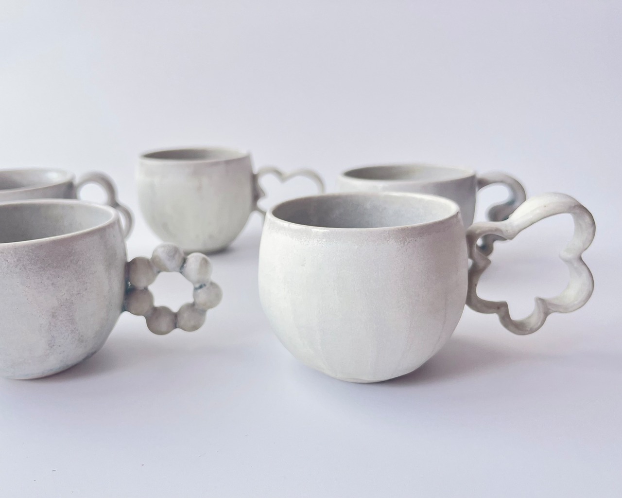 マグカップ 底ブルー⑤ / 小坂 梨絵 画像6