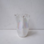 白いオーロラの花瓶6