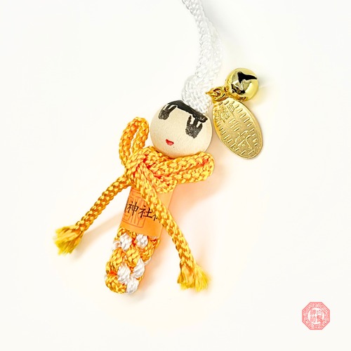 身がわ御守 -こけし- イエロー