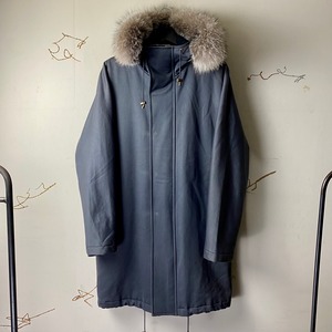 LANVIN blue gray color coat