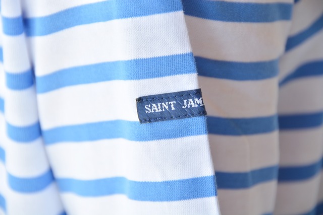 セントジェームス SAINT JAMES 薄手ルーズドロップT(20JC 8733 LEGR)NEIGE/MER