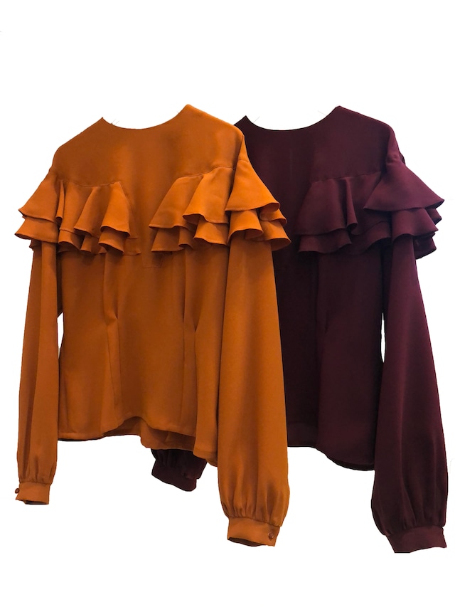 RUFFLE BLOUSE