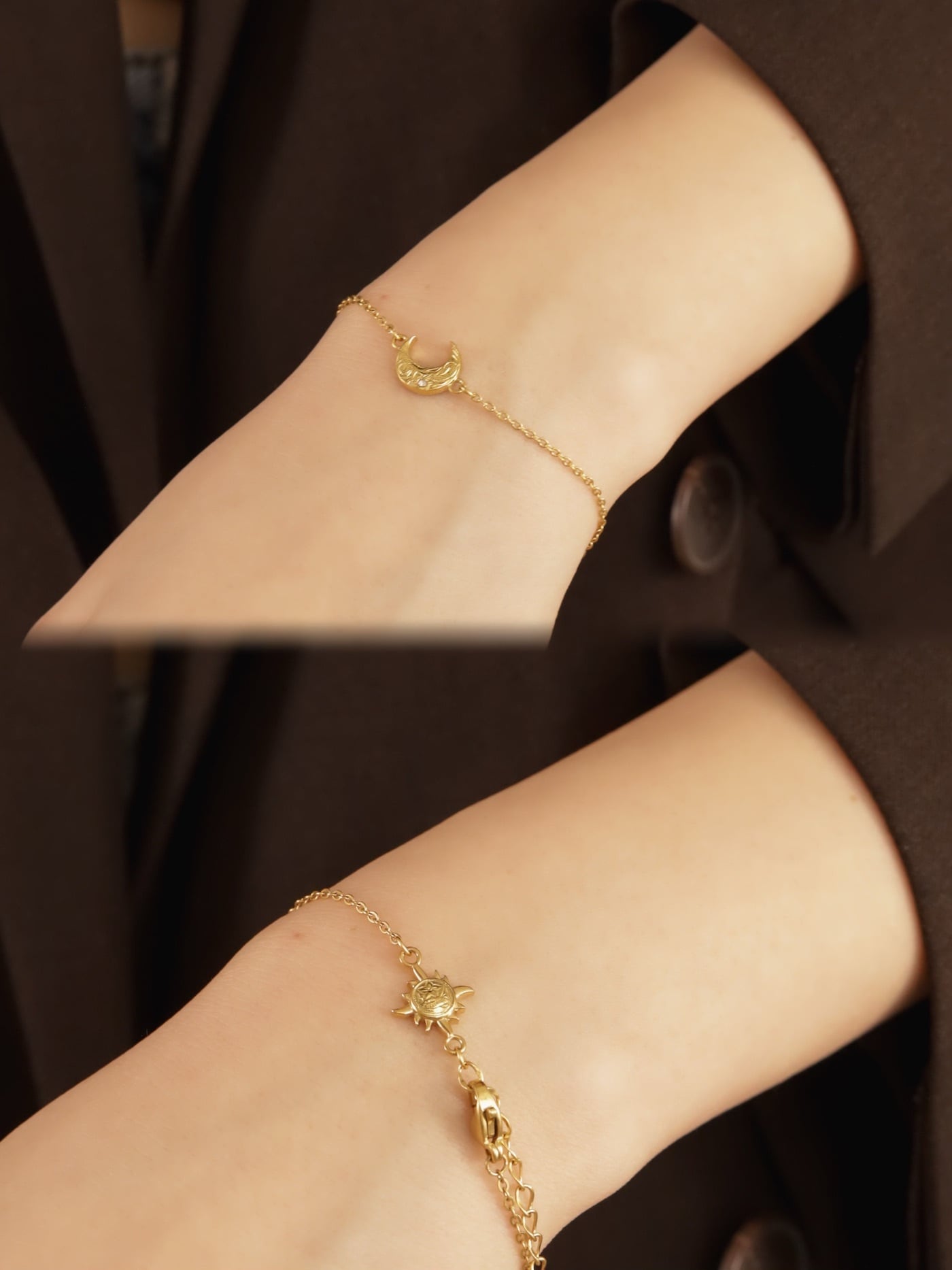 10/4新入荷】 316L hawaiian sun & moon bracelet #b24 | rani