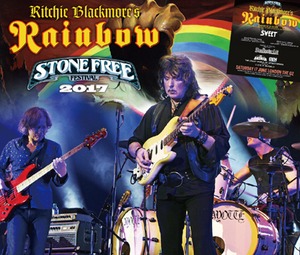 NEW RITCHIE BLACKMORE'S RAINBOW   STONE FREE FESTIVAL 2017 　2CDR+1DVDR 　Free Shipping