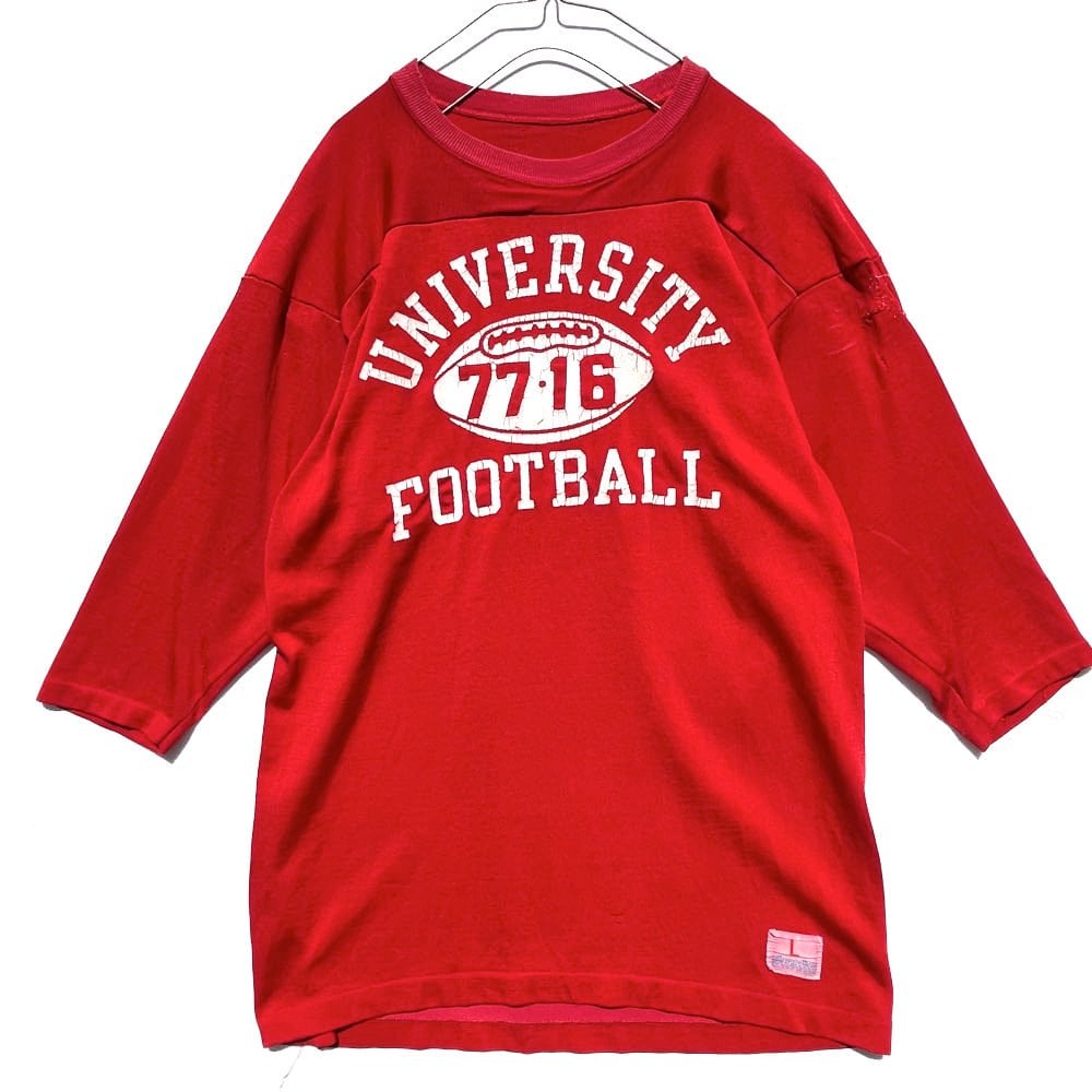 Champion [CHAMPION PRODUCTS INC] Football T-shirt [Late 1960s] Vintage  Football T-Shirts | beruf powered by BASE