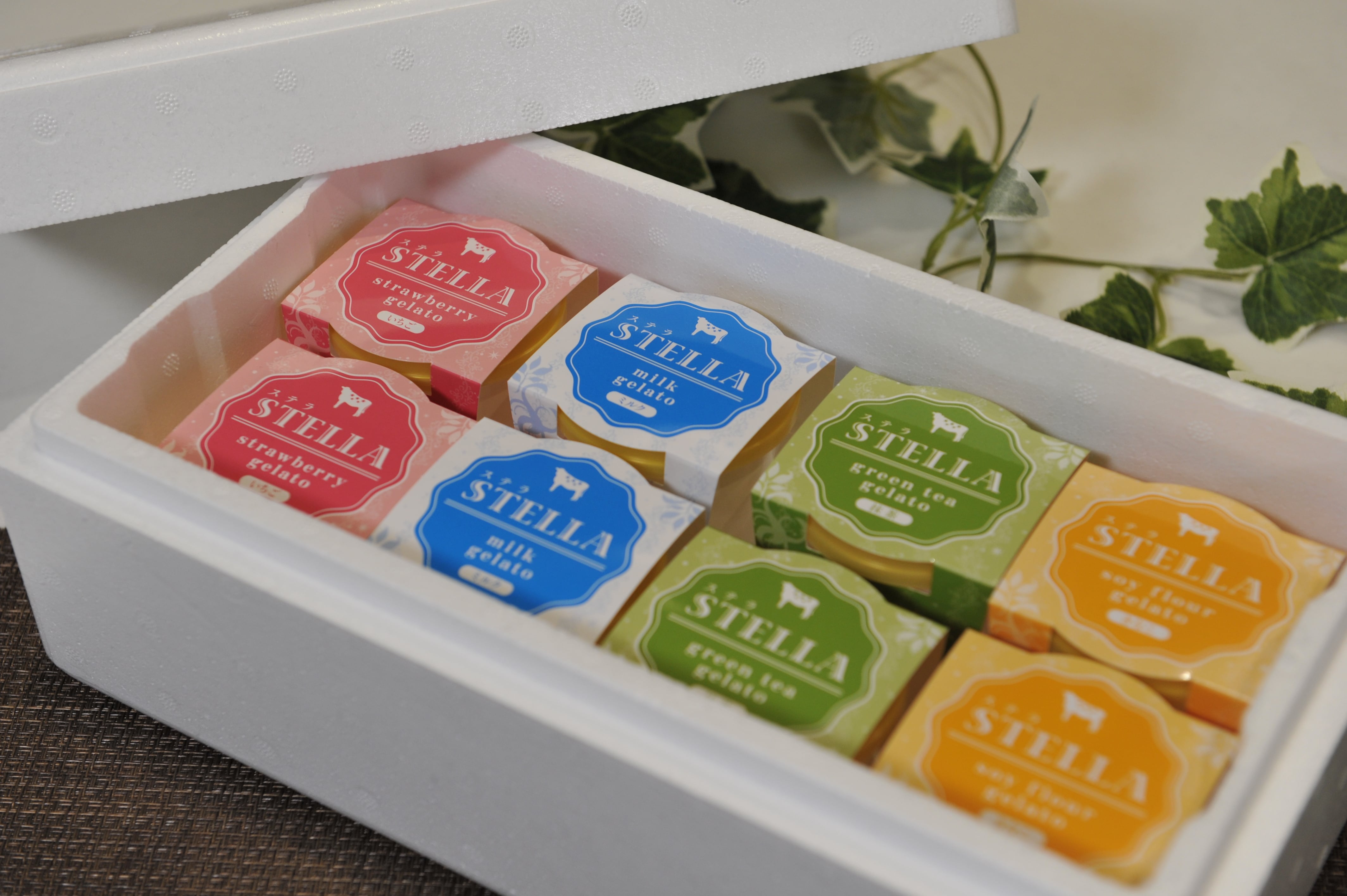 6個入り】STELLAジェラート 〜酪農家が作る搾りたて生乳を使用した