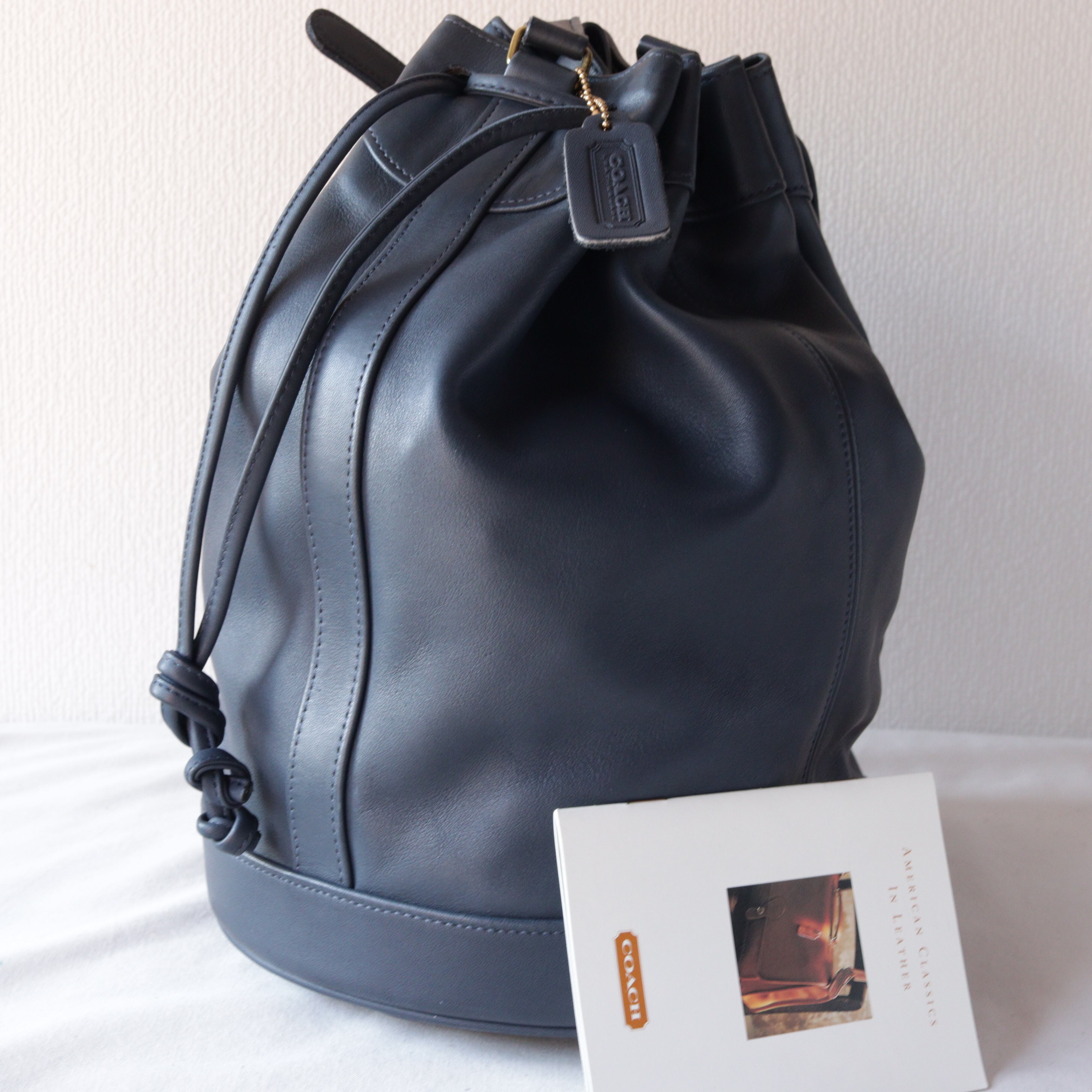 バッグ Duffle Bag vintage coach old Black RARE VINTAGE COACH (OLD COACH オールドコーチ ショルダーバッグ