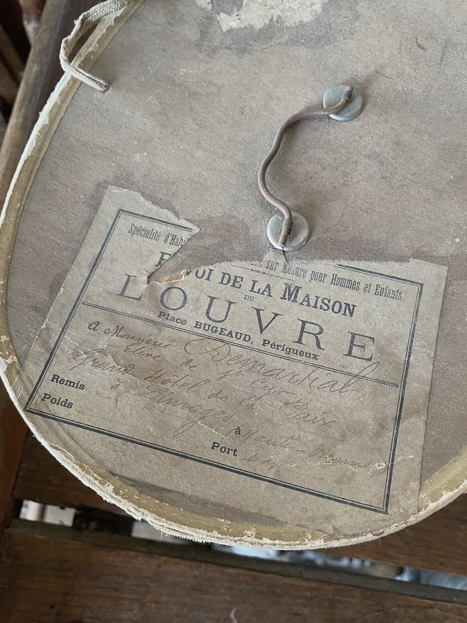 フランス ハットボックス 帽子 紙箱 | Brocante de La Cocotte