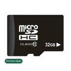 Formosa Japan microSDカード 32GB Class10 マイクロSDカード（SDカードアダプター・保護ケース付き）