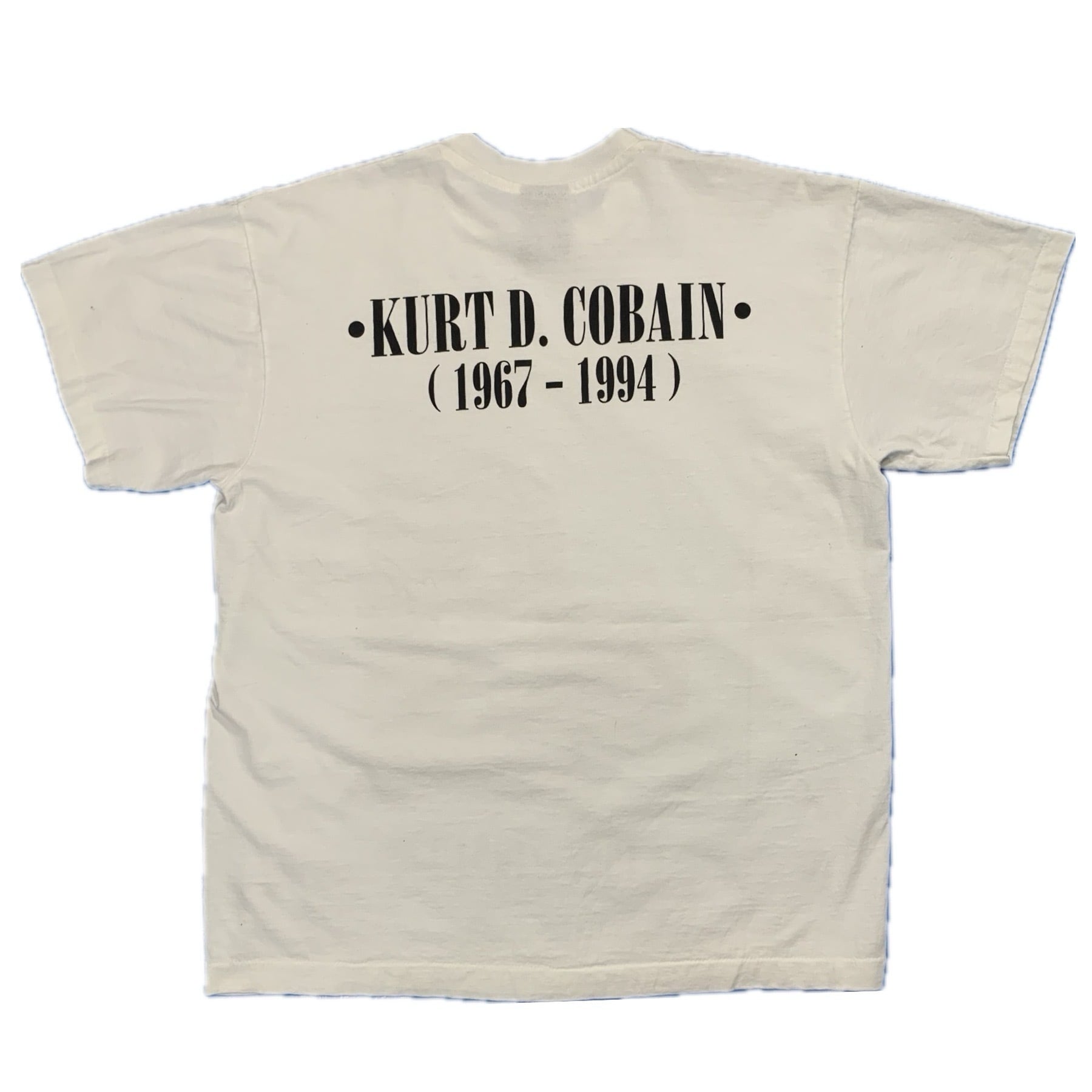 9595 カート・コバーン ブートT ロックTシャツ バンドT 両面プリント L